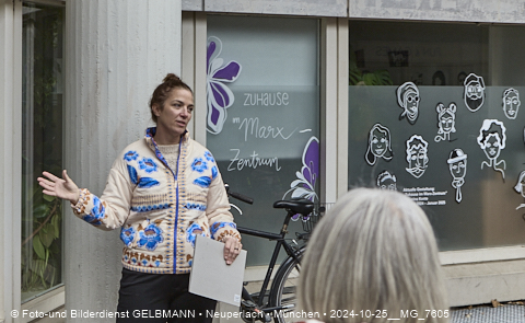 25.10.2025 - Illustrationen und Wall Art mit Katharina Konte und Architekten Herbert Kocht des Marx-Zentrum  